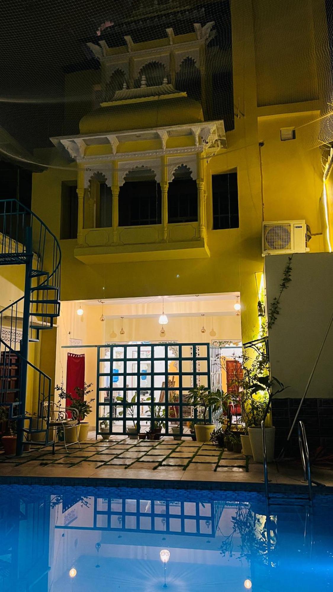 Hotel Ushaan Haveli Udaipur Exterior foto